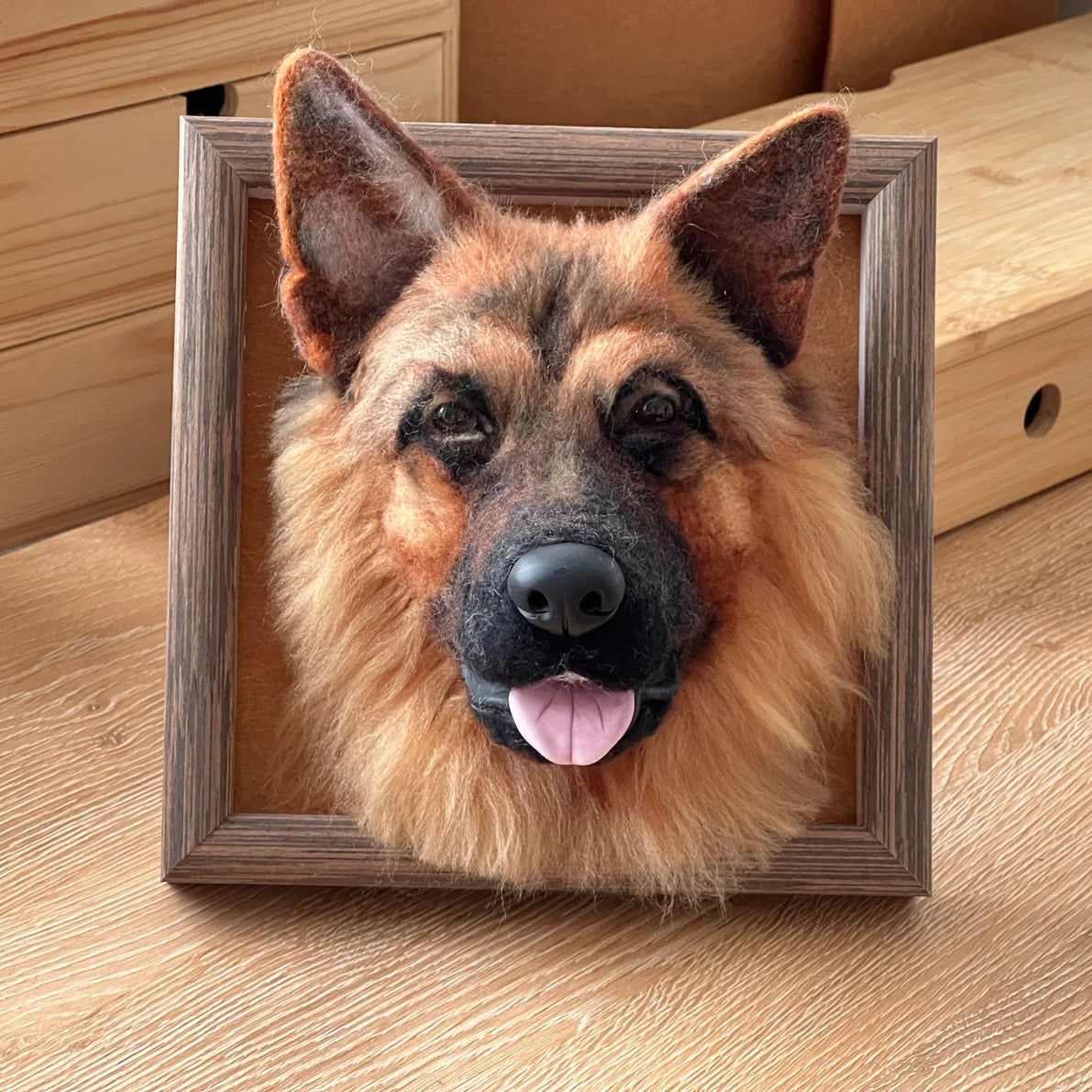 Framed Pet Portrait-Dog