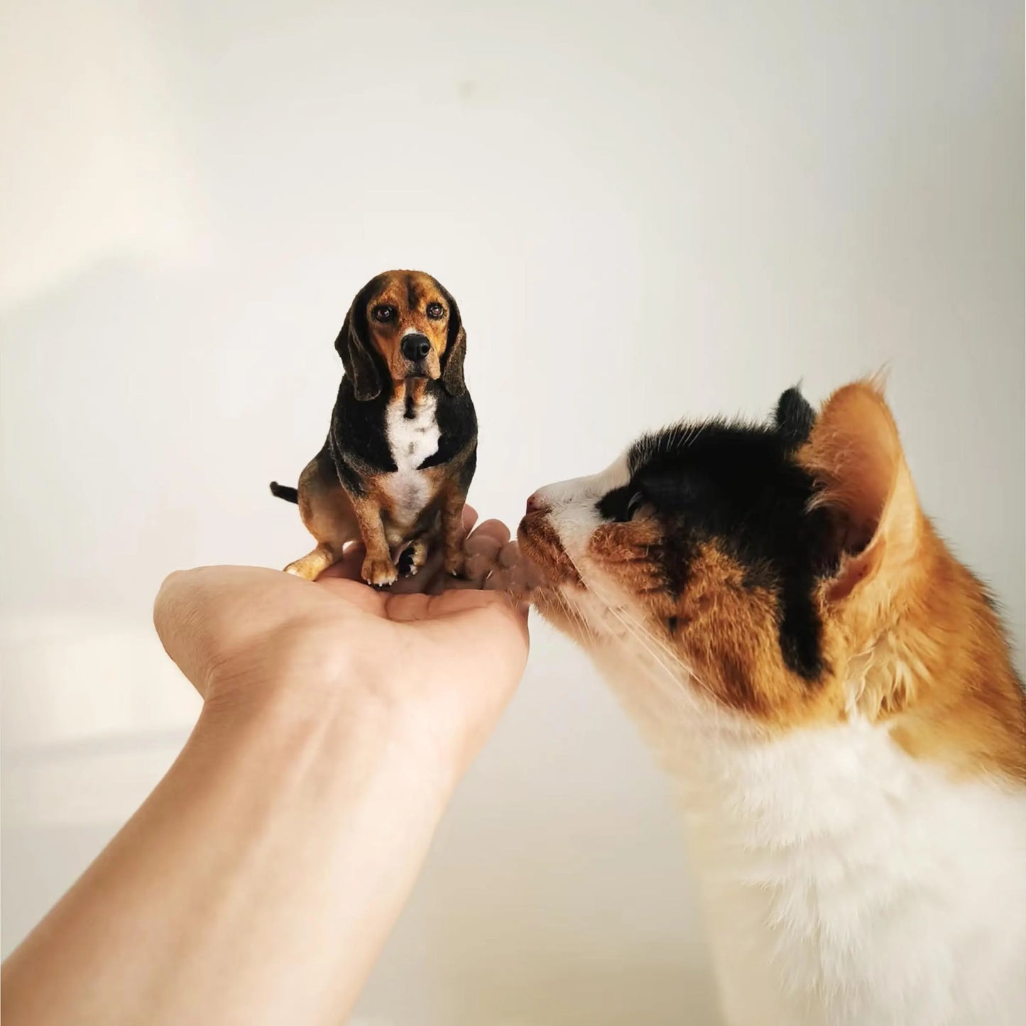 Full Body Figurine - Dog & Cat