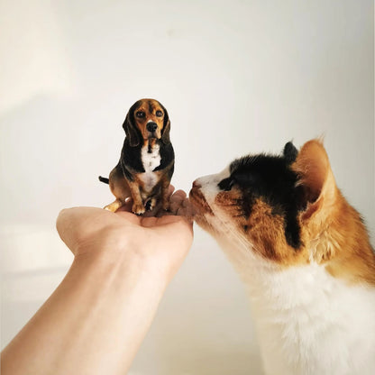 Full Body Figurine - Dog & Cat