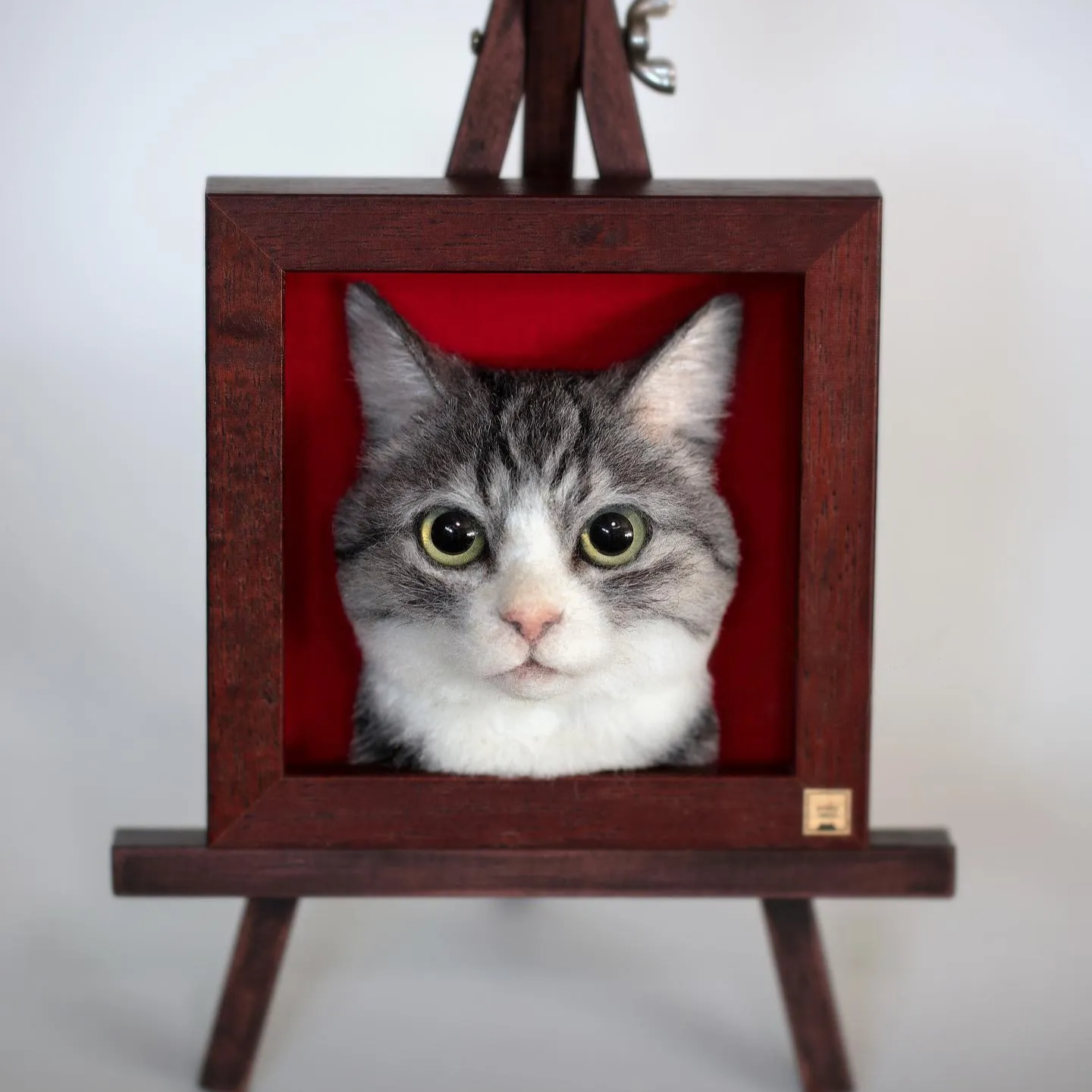 Framed Pet Portrait-Cat