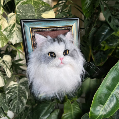 Framed Pet Portrait-Cat
